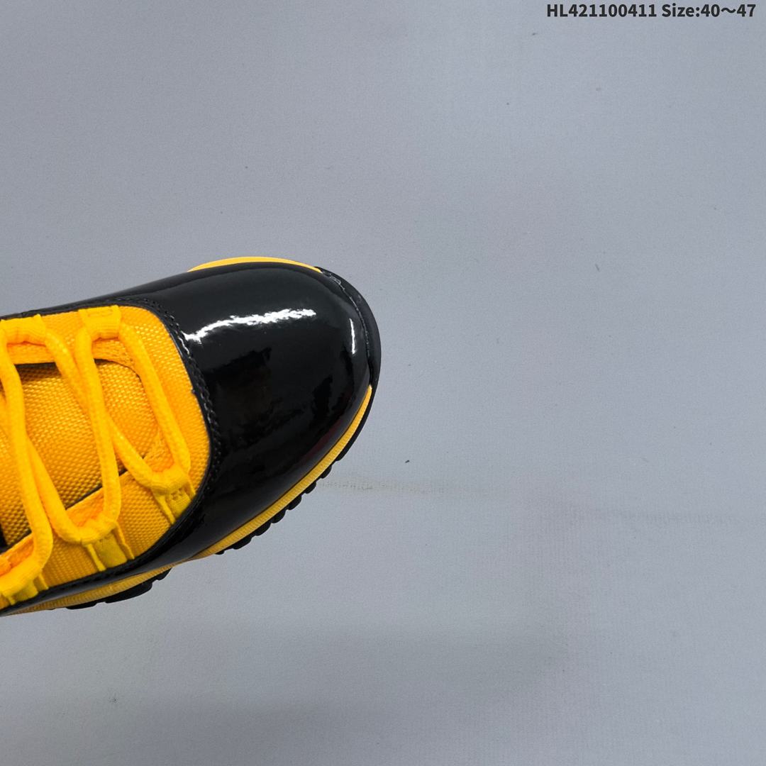 Air Jordan 11 Retro High "Black Yellow" AJ11 11 aj11 11 - foto 7