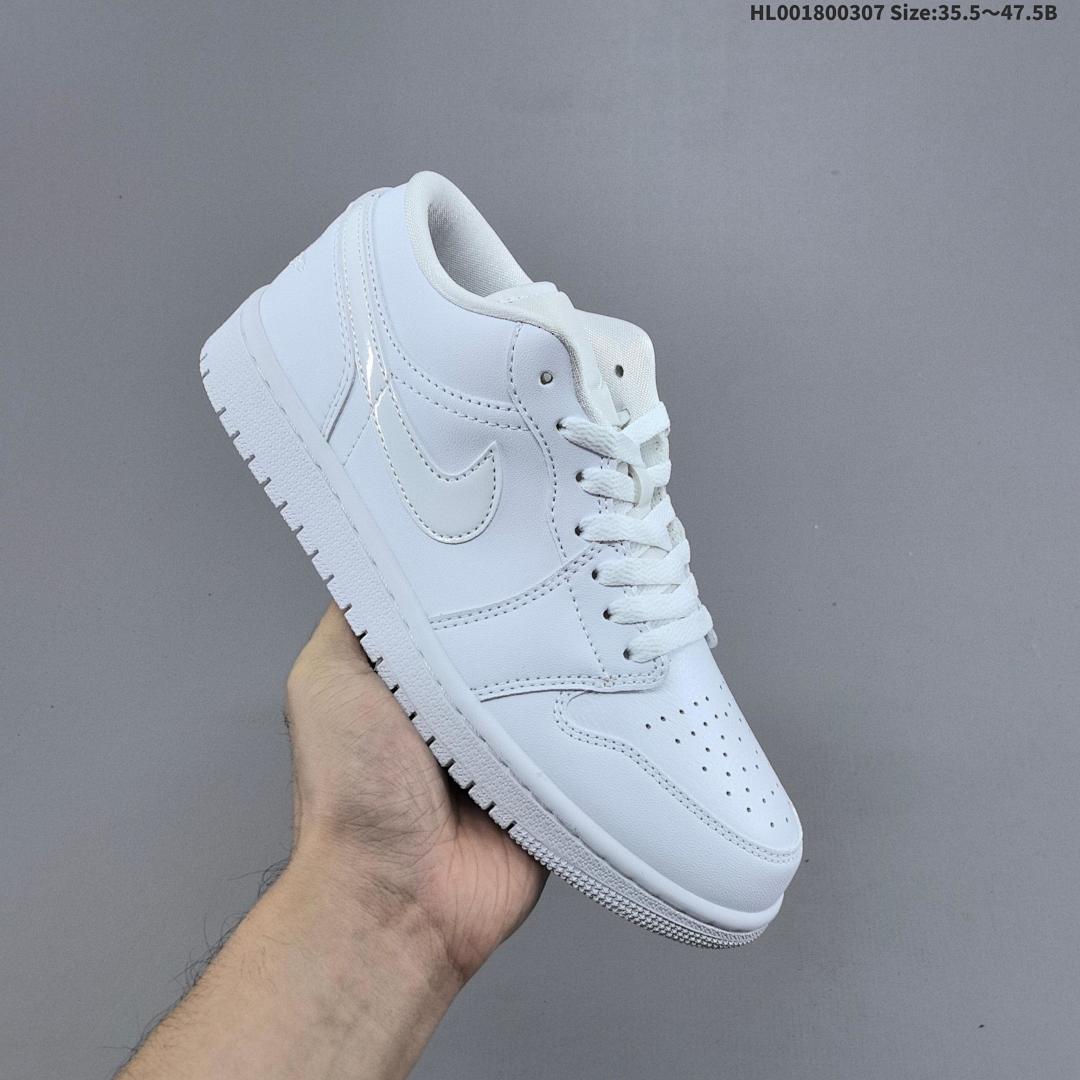 Air Jordan 1 Low "Triple White" AJ1 1 aj1 1 - foto 3