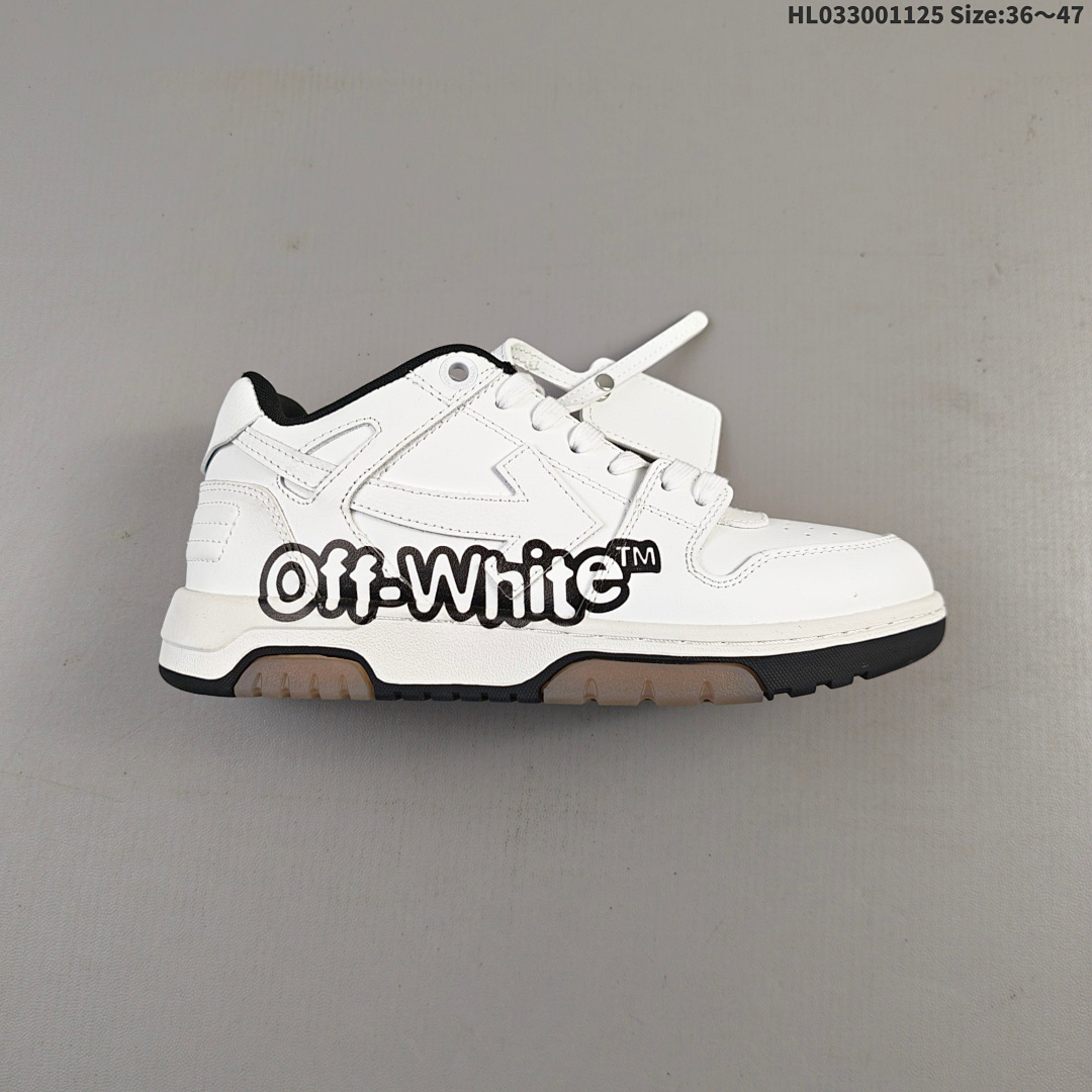 Off-WhiteÔäó c/o Virgil Abloh Out Of Office Low-top Leather OW OFF-White Sneakers" - foto 19