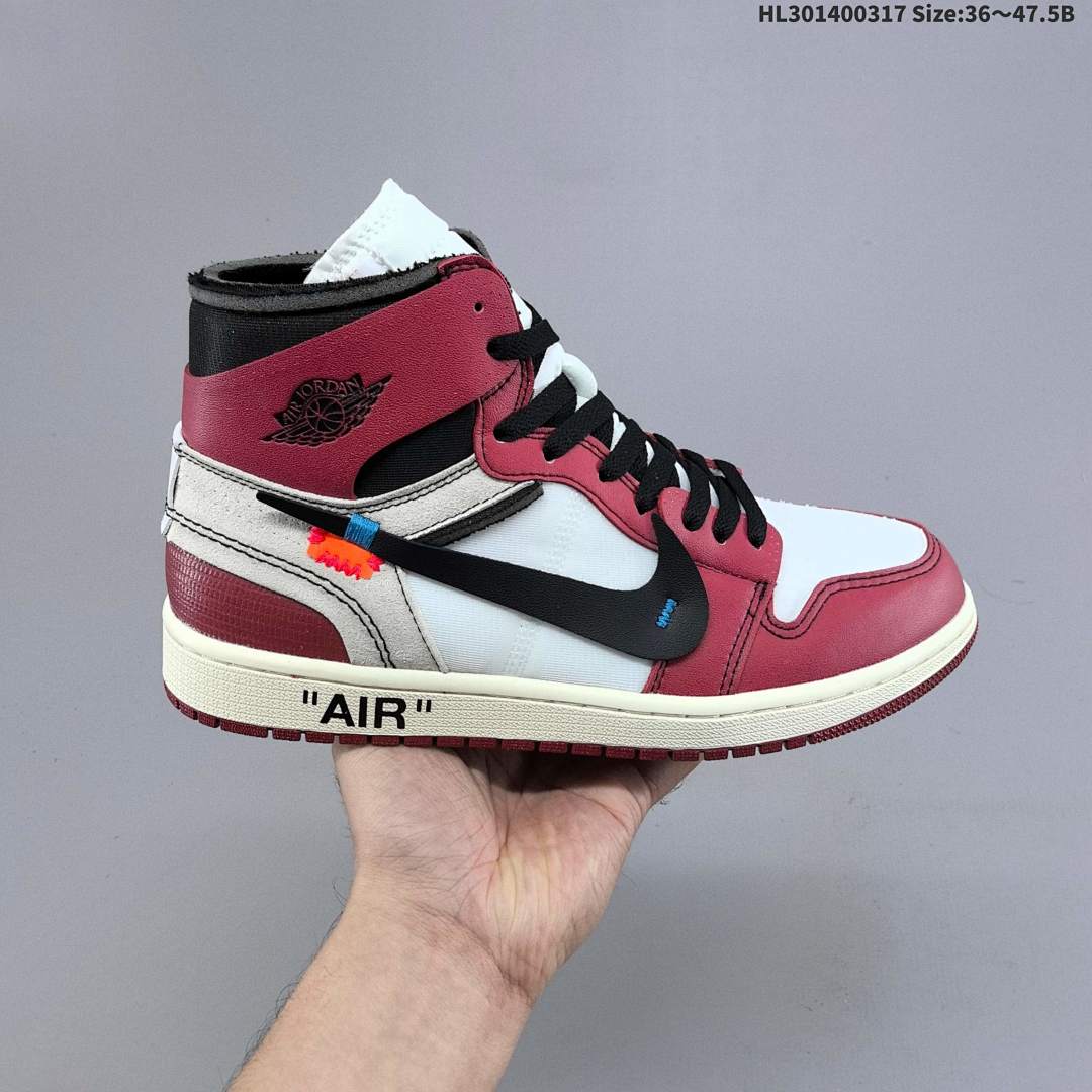 OFF-WHITE x Air Jordan 1 Retro High OG "The The Chicago" AJ1 1 aj1 1 1 - foto 2