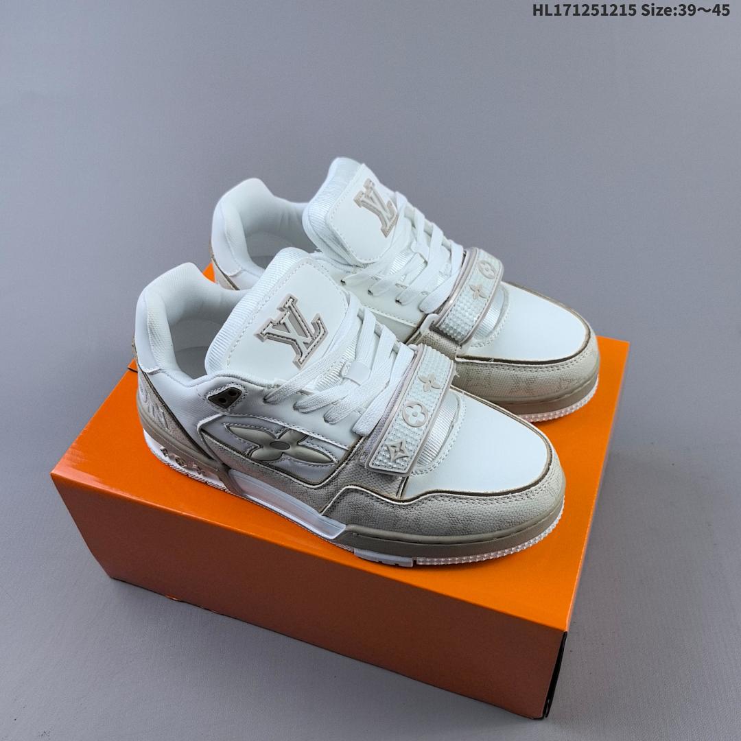 Louis Vuitton Trainer Sneaker Low LV ID Size 45 - foto 2