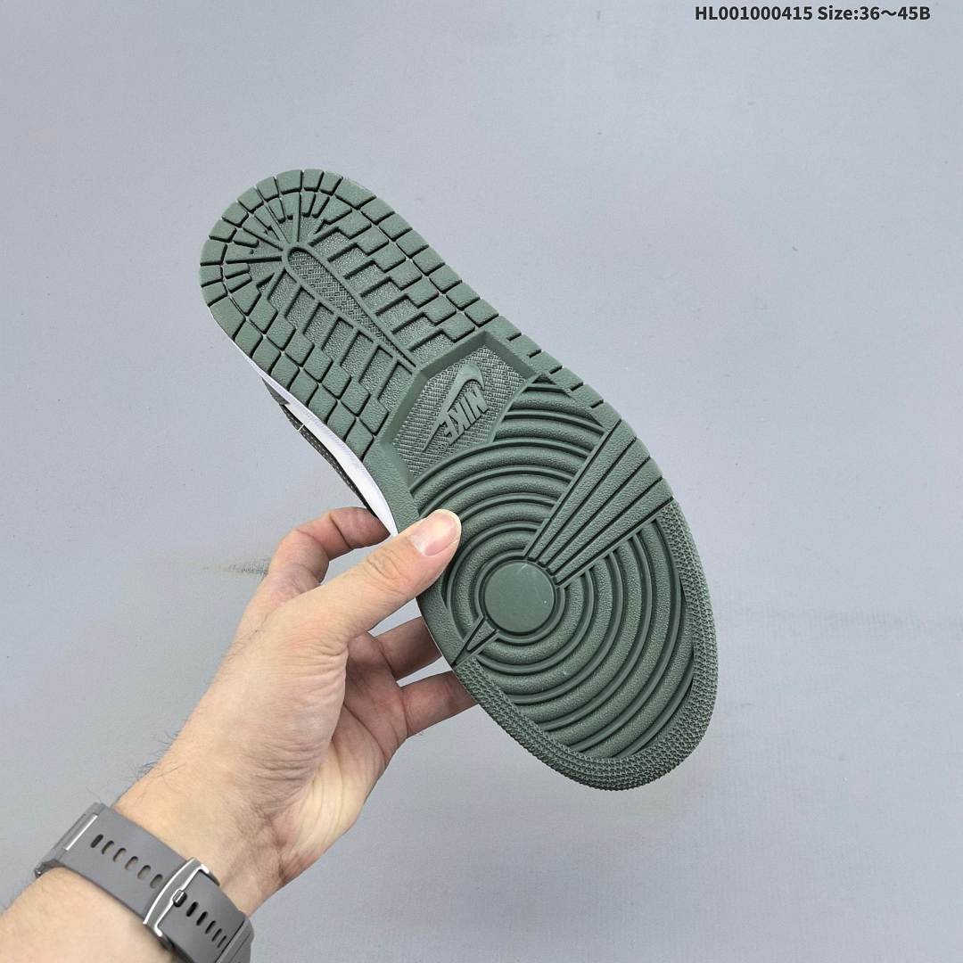 Air Jordan 1 Low "White Olive" AJ1 1 aj1 1 - foto 7