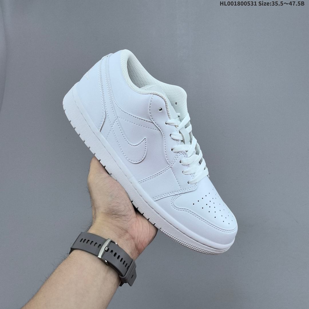 Air Jordan 1 Low "Triple White" AJ1 1 aj1 1 - foto 3