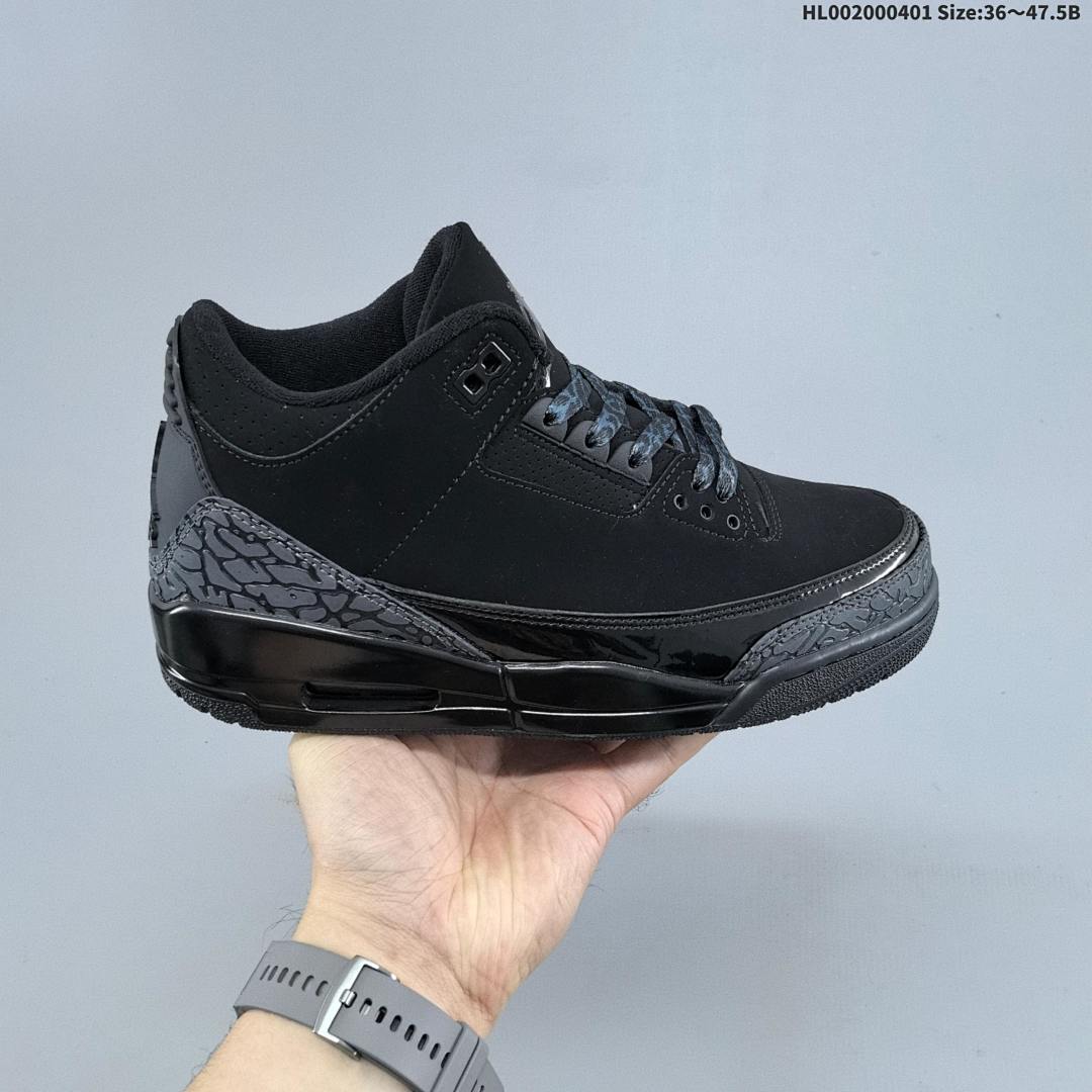 Air Jordan 3 Retro "Black Cat" AJ3 3 aj3 3 "Black Cat" - foto 2