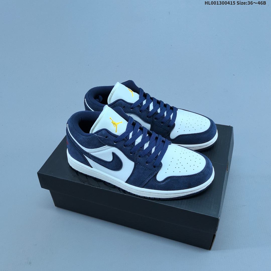 Air Jordan 1 Low "Obsidian Suede" AJ1 1 aj1 1