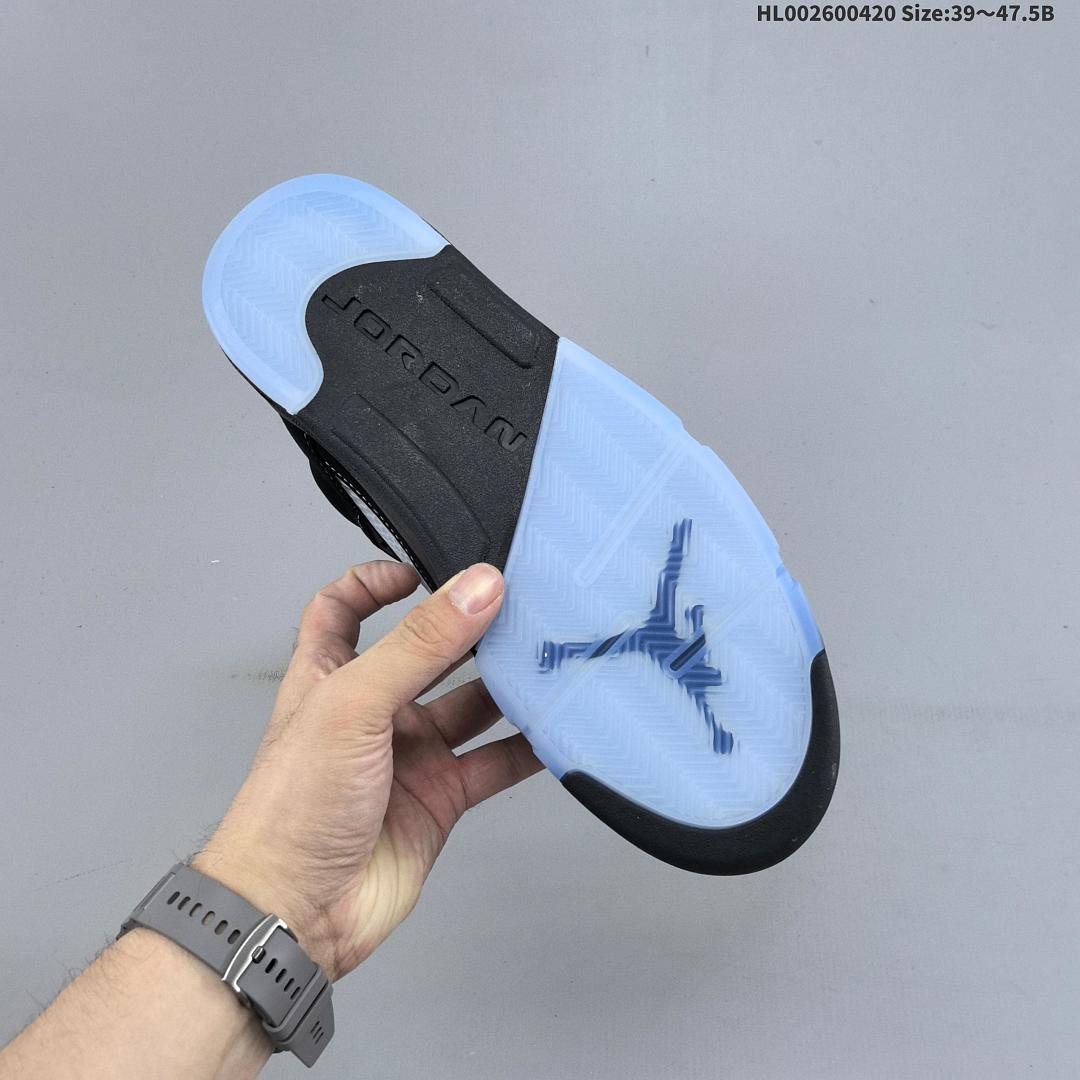 Air Jordan 5 Retro "Black University Blue" AJ5 5 aj5 5 - foto 7