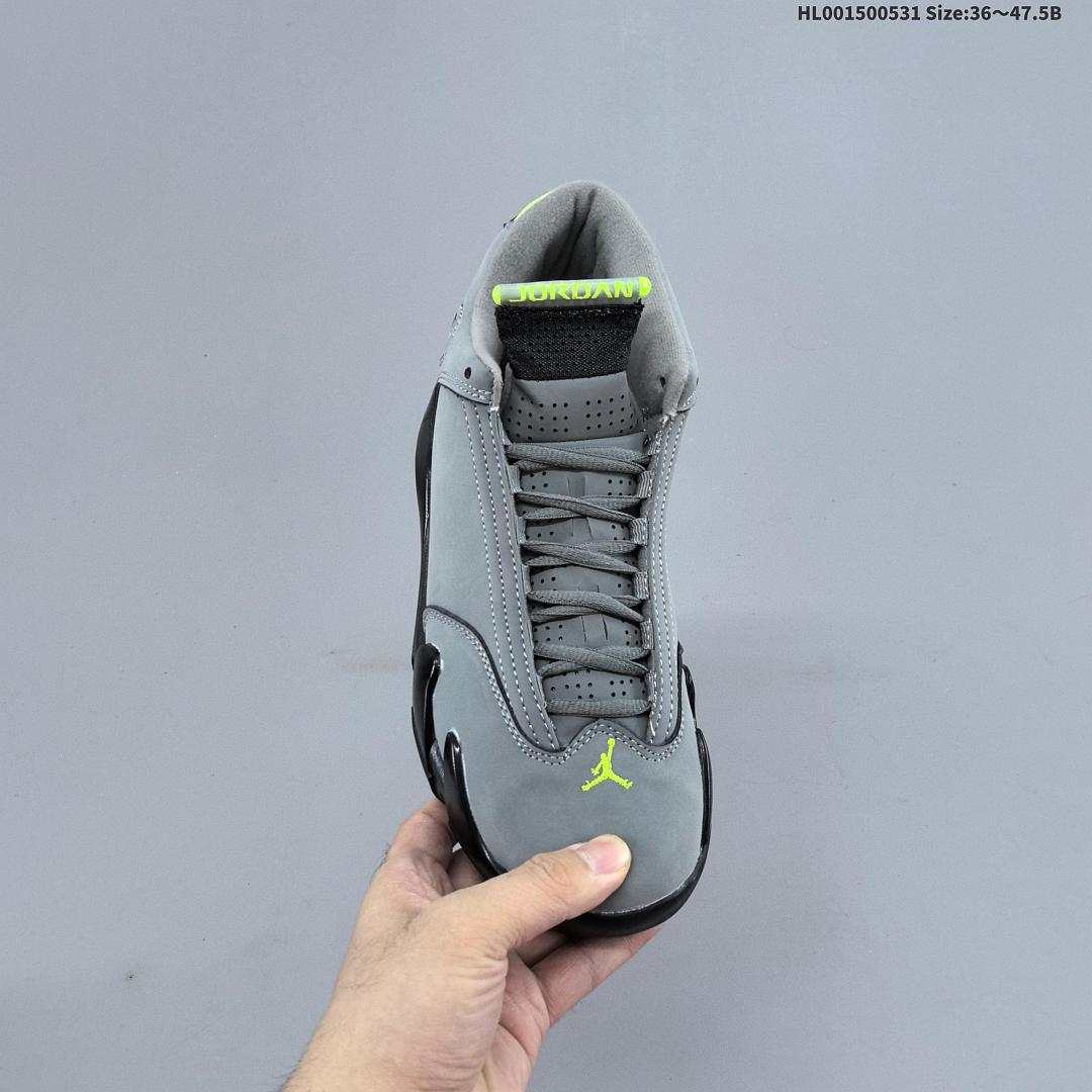 Air Jordan 14 Retro "Graphite Chartreuse" AJ14 14 aj14 14 - foto 5