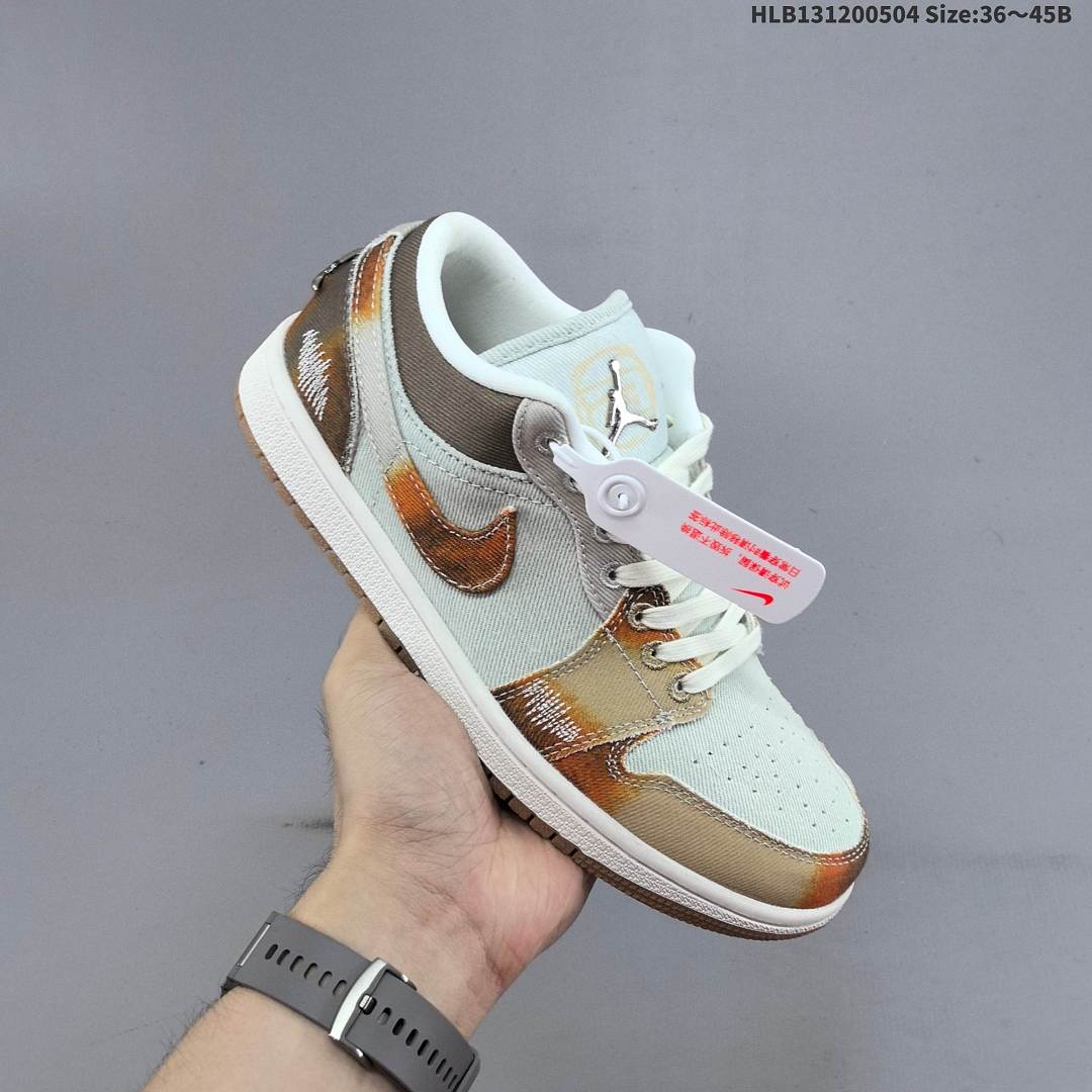 Air Jordan 1 Low SE "Multi-Color Distressed" AJ1 1 aj1 1 Jo - foto 3