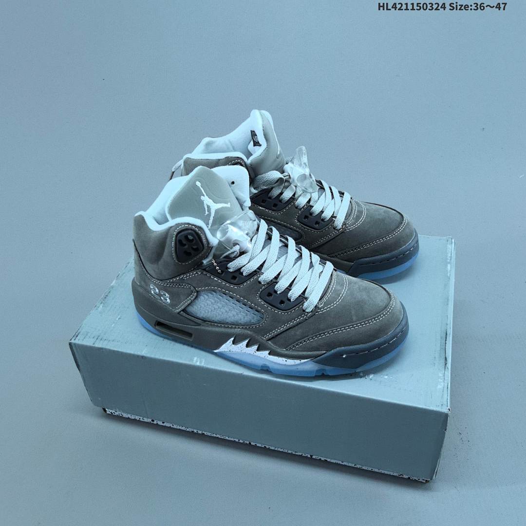 Air Jordan 5 Retro "Wolf Grey" AJ5 5 aj5 5 TP