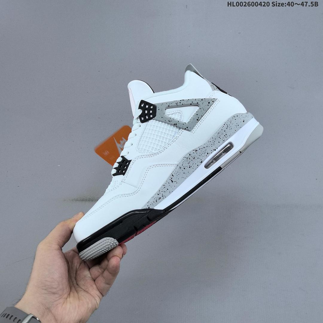 Air Jordan 4 Retro OG "Cement" AJ4 4 aj4 4 - foto 4