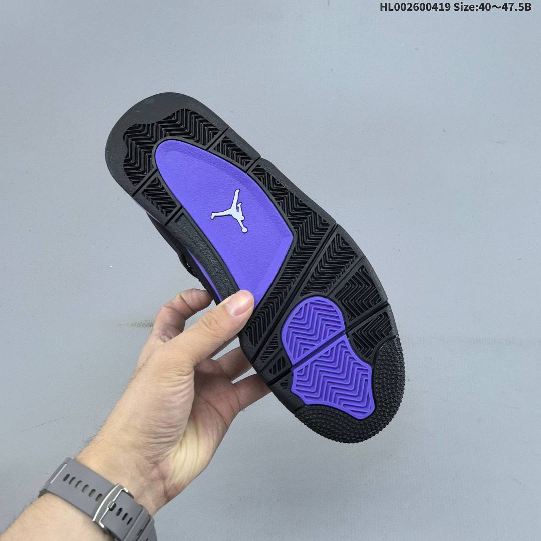 Air Jordan 4 Retro "Purple Thunder" AJ4 4 aj4 4 - foto 7