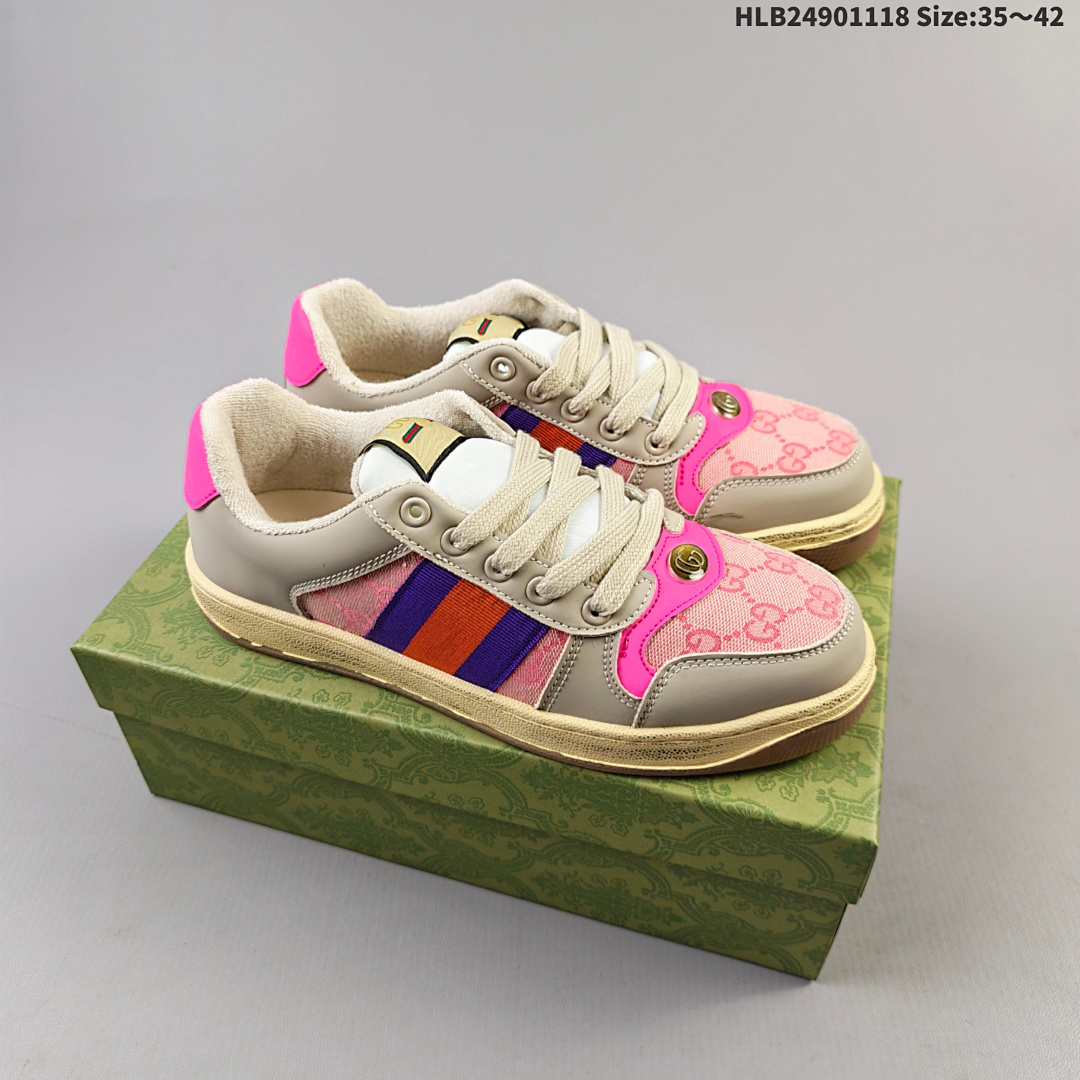 Gucci Distressed Screener sneaker Gucci HLB24901118 - foto 12