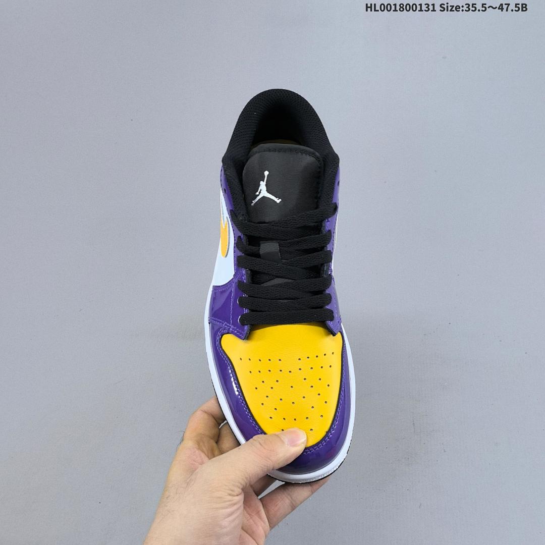 Air Jordan 1 Low "Lakers" AJ1 1 aj1 1 Jordan Ai - foto 6