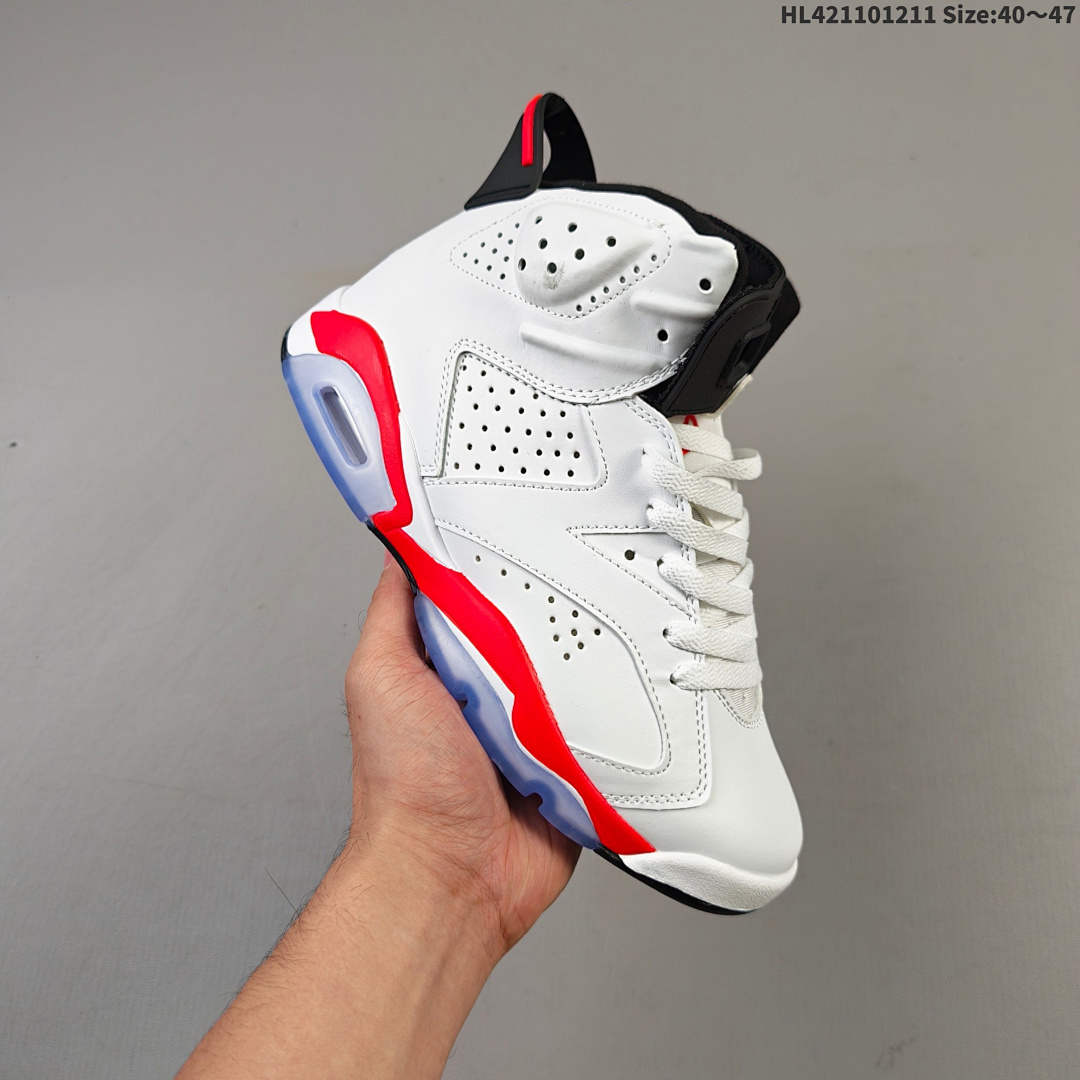 Air Jordan 6 Retro "Infrared White" AJ6 6 aj6 6 - foto 8