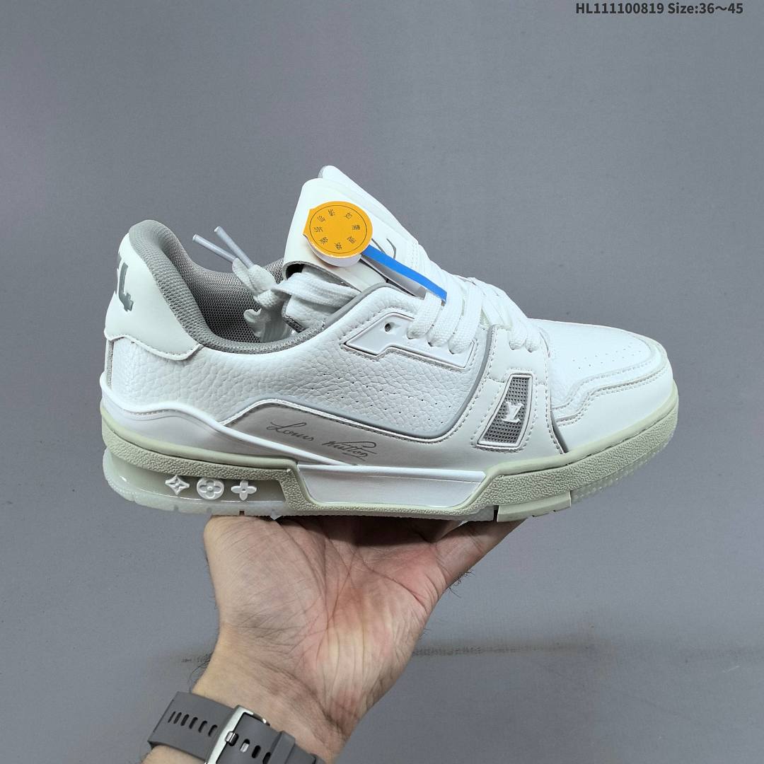 Louis Vuitton Trainer Sneaker Low Louis Vuitton Louis Vuitton ID:HL111100819 Size:36 45 - foto 4