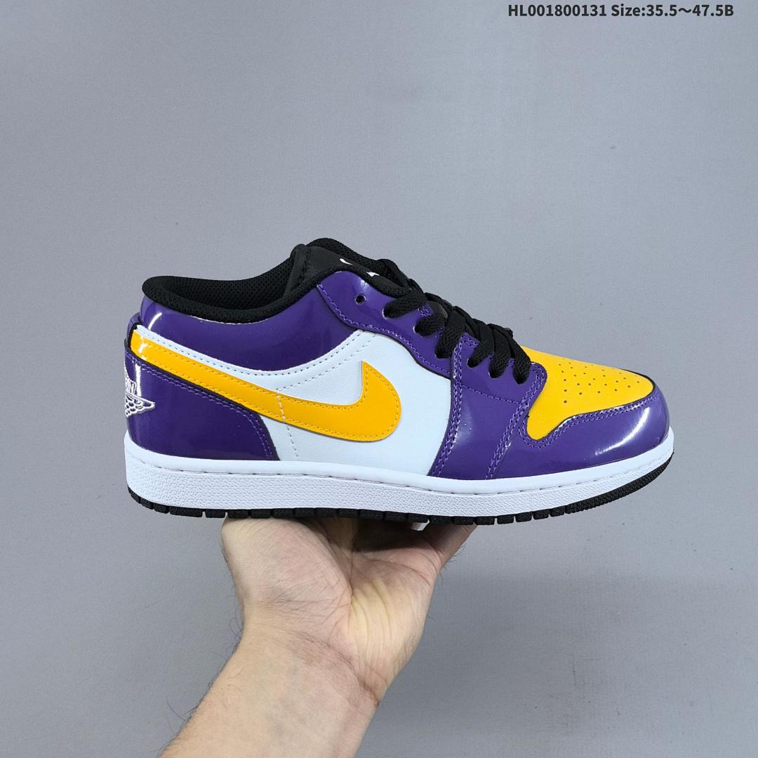 Air Jordan 1 Low "Lakers" AJ1 1 aj1 1 Jordan Ai - foto 9