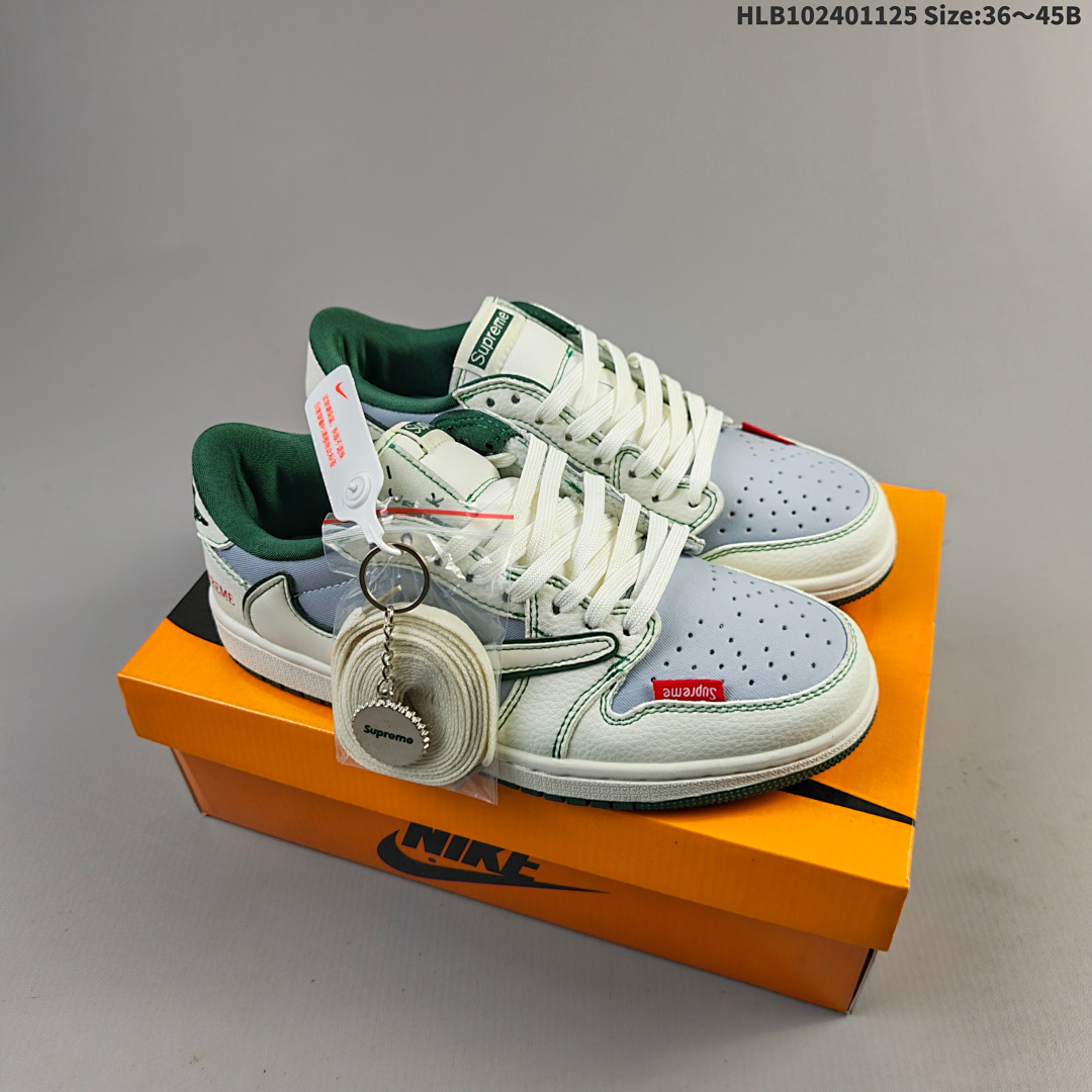 Fragment x Travis Scott x Supreme Air Jordan 1 Low AJ1 - foto 2