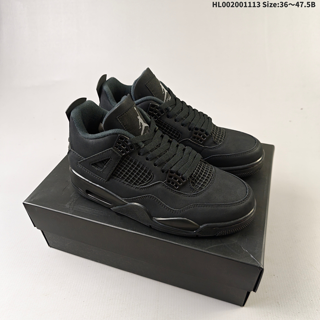 Air Jordan 4 Retro "Black Cat" AJ4 4 aj4 4 - foto 2