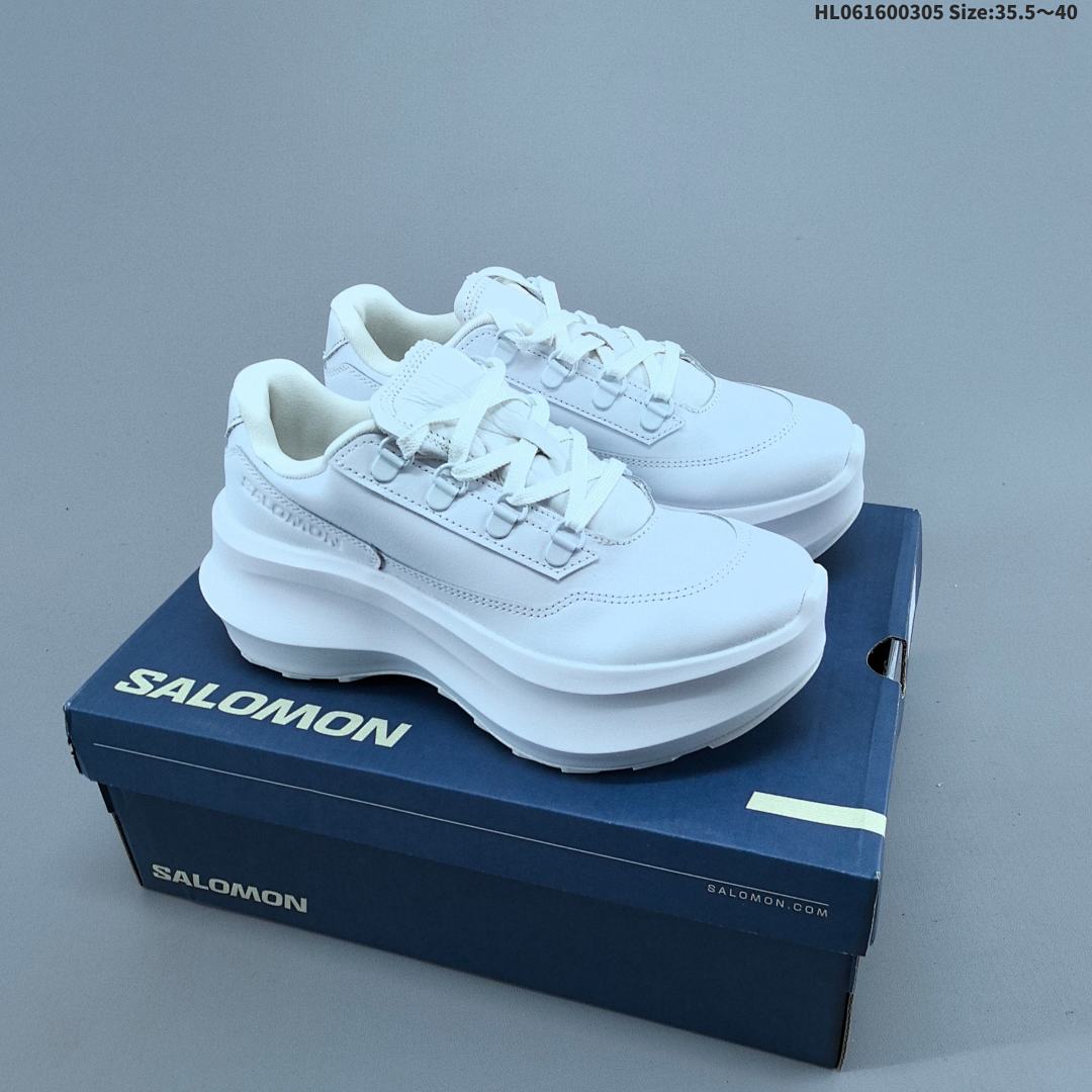 Comme des Garçons x SALOMON SR811 Leather Platform CDG