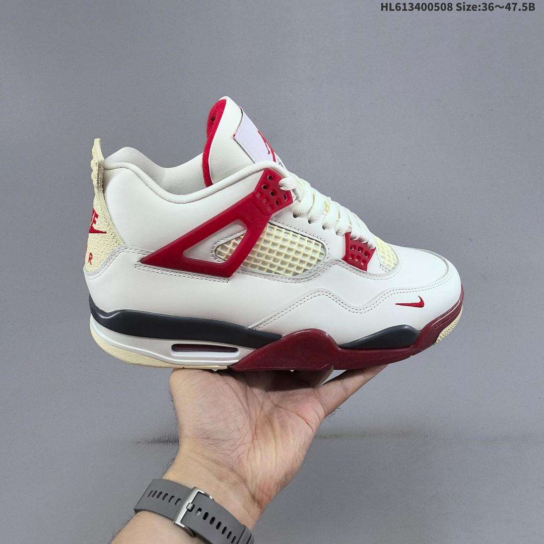 Nigel Sylvester x Air Jordan 4 "Sail Cinnabar" AJ4 4 aj4 4 - foto 2