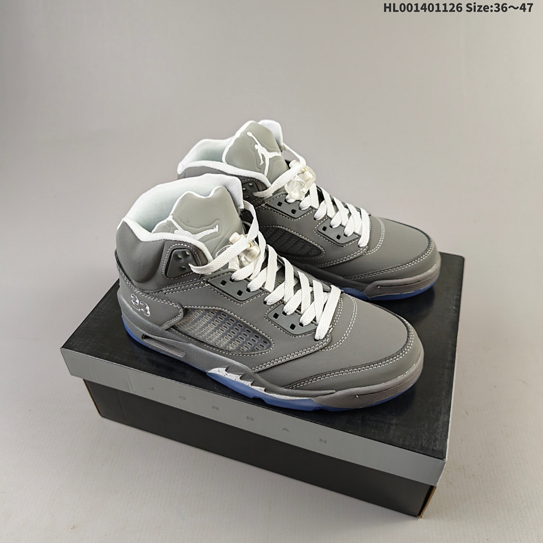 Air Jordan 5 Retro "Wolf Grey" AJ5 5 aj5 5 TP