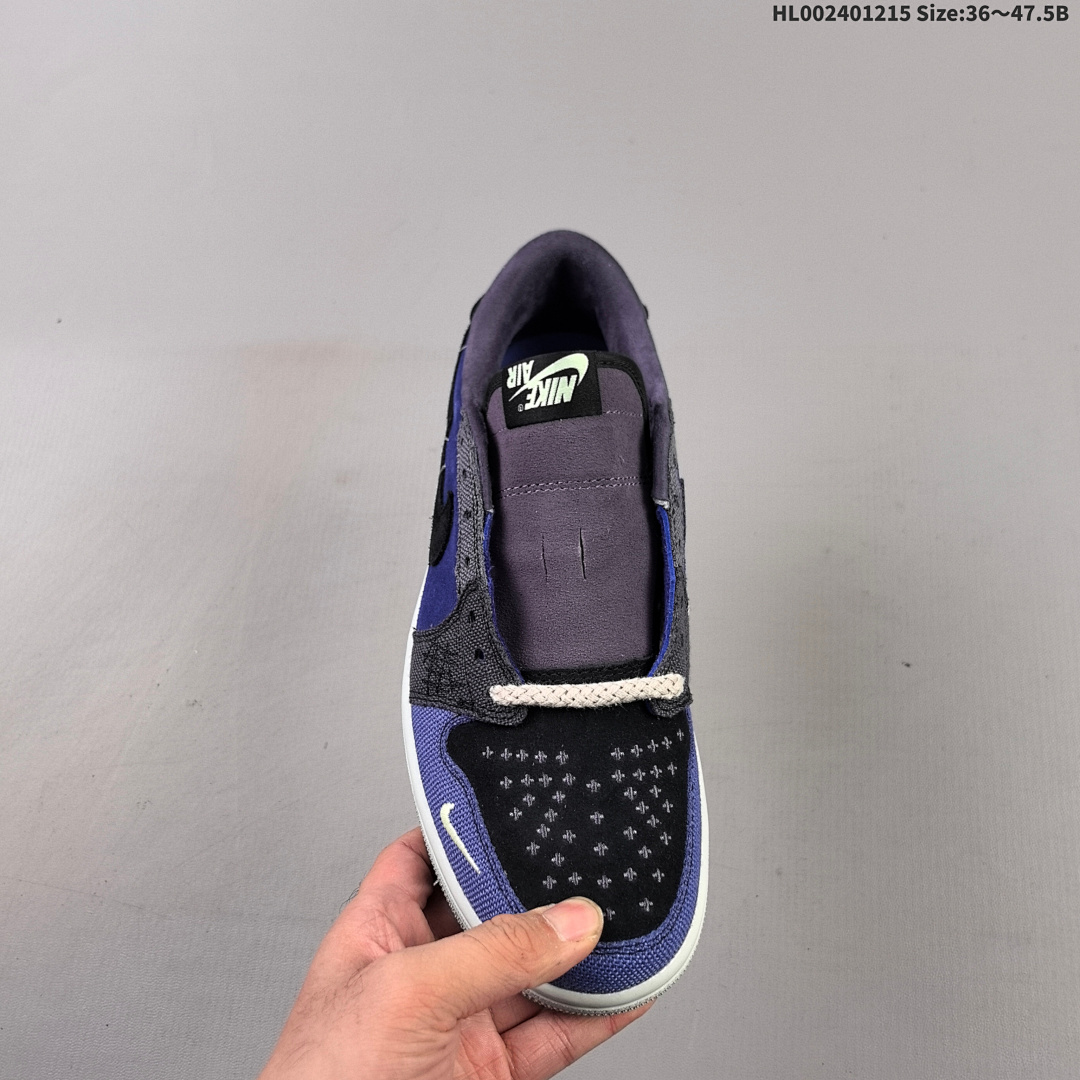 Zion Williamson x Air Jordan 1 Low OG & x27;Regency Purple And Dark Raisin& x27; 2.0 AJ1 - foto 6