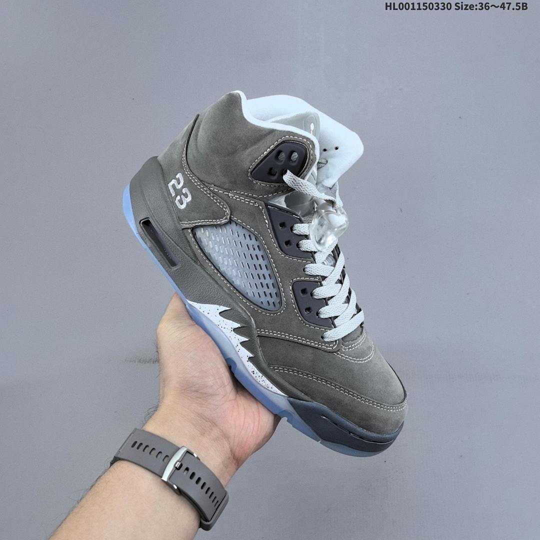 Air Jordan 5 Retro "Wolf Grey" AJ5 5 aj5 5 - foto 3