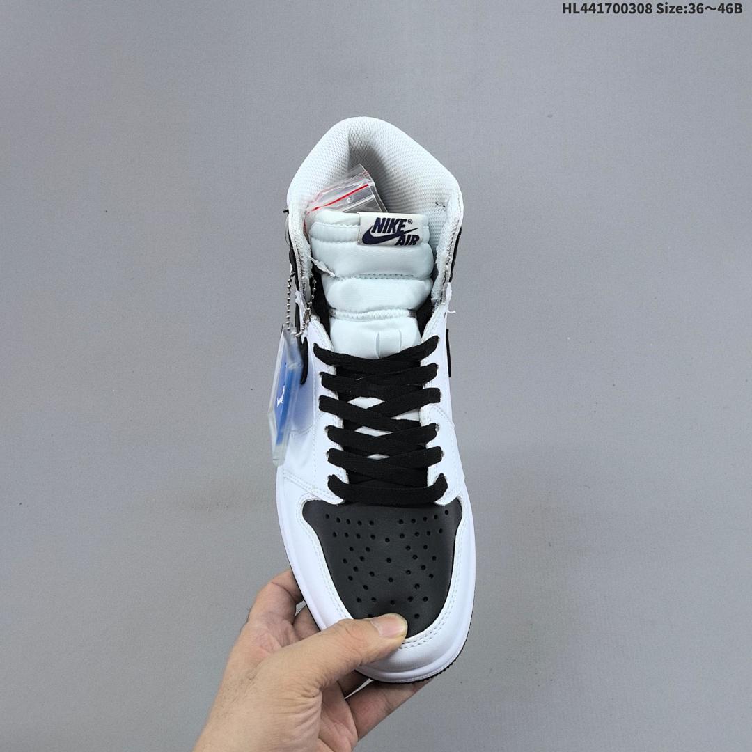 Union LA x Fragment Design x Air Jordan 1 Retro High OG "White Black" AJ1 1 - foto 5