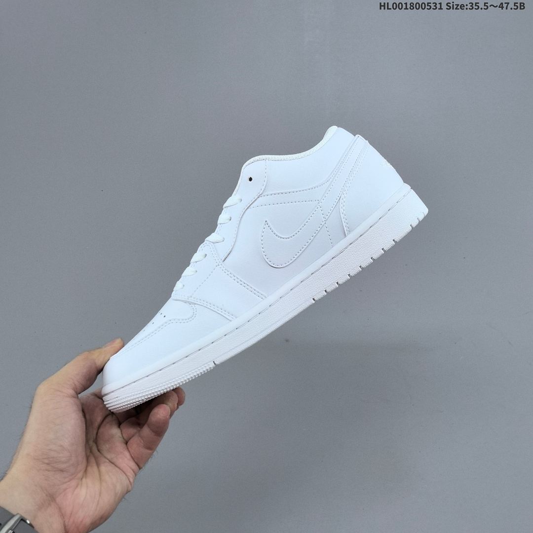 Air Jordan 1 Low "Triple White" AJ1 1 aj1 1 - foto 4