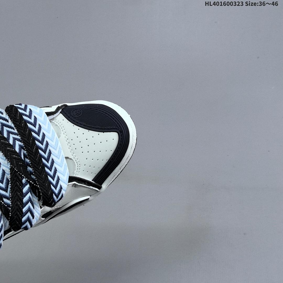 Lanvin Leather Curb Sneakers Curb ➕ ➕ - foto 8