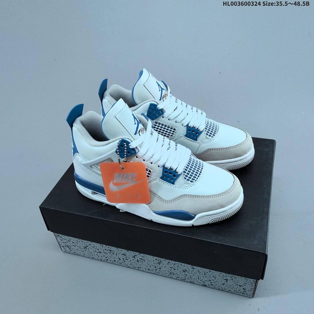 Air Jordan 4 Retro "Military Blue" AJ4 4 aj4 4
