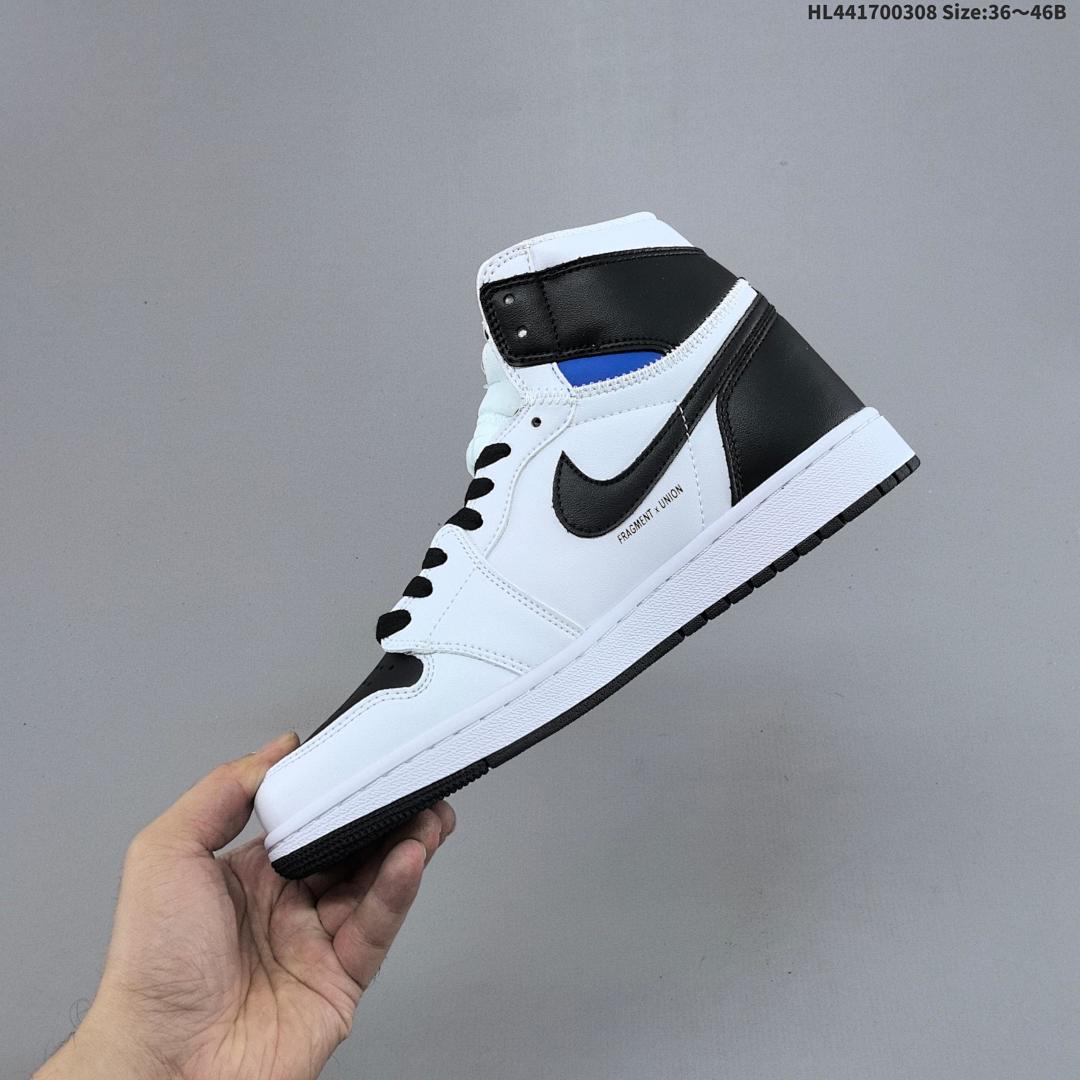 Union LA x Fragment Design x Air Jordan 1 Retro High OG "White Black" AJ1 1 - foto 4