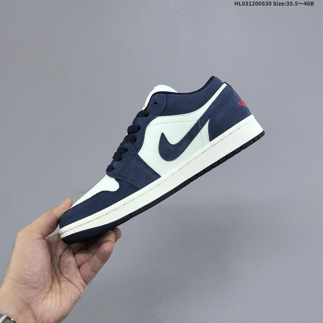 Air Jordan 1 Low "Obsidian Suede" AJ1 1 aj1 1 - foto 4