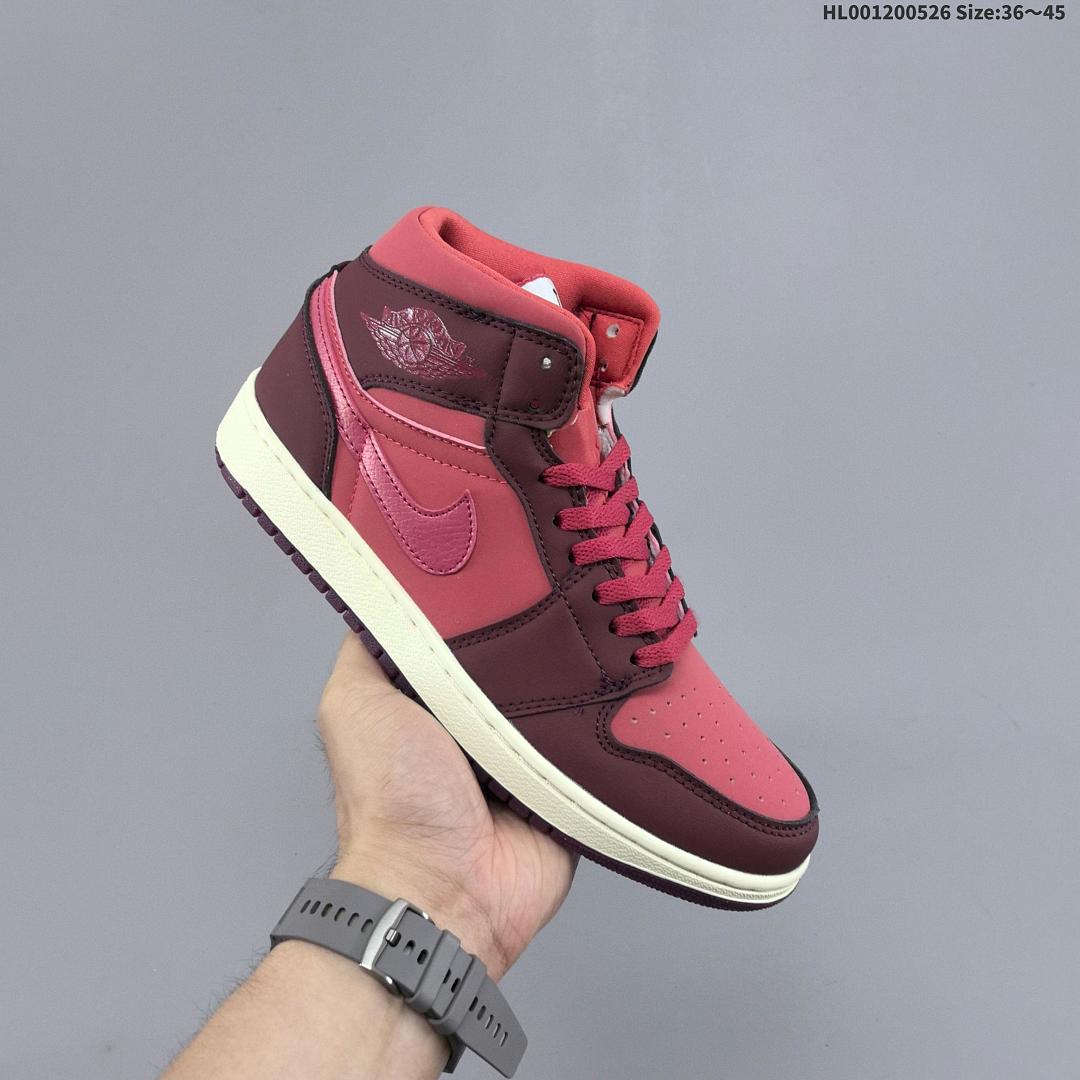 a Air Jordan 1 Mid SE "Valentine& x27; s Day" AJ1 1 aj1 1 - foto 3
