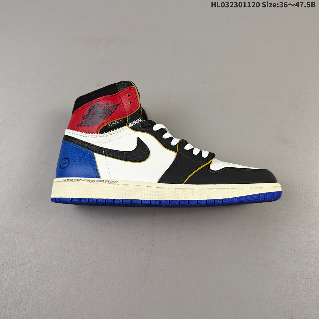 Union x Fragment Design x Air Jordan 1 Retro High OG AJ1 1 aj1 1