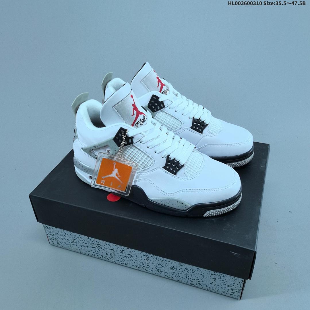 Air Jordan 4 Retro OG "Cement" AJ4 4 aj4 4