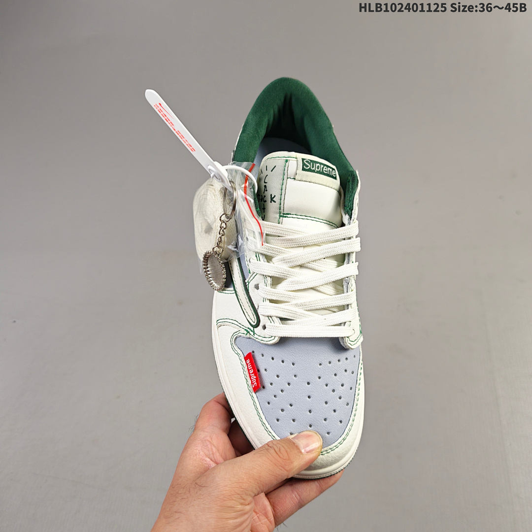 Fragment x Travis Scott x Supreme Air Jordan 1 Low AJ1 - foto 7