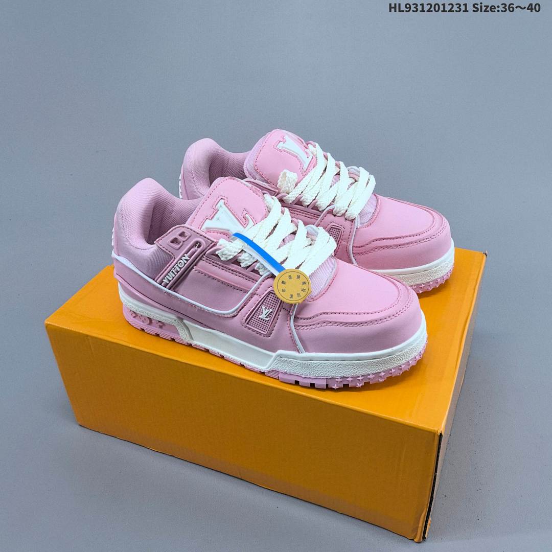 LV Louis Vuitton Trainer Sneaker Low ID