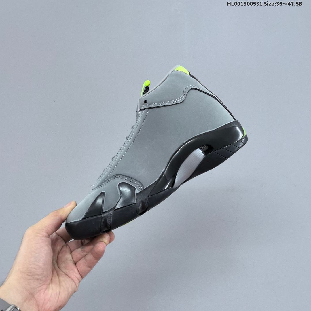 Air Jordan 14 Retro "Graphite Chartreuse" AJ14 14 aj14 14 - foto 4