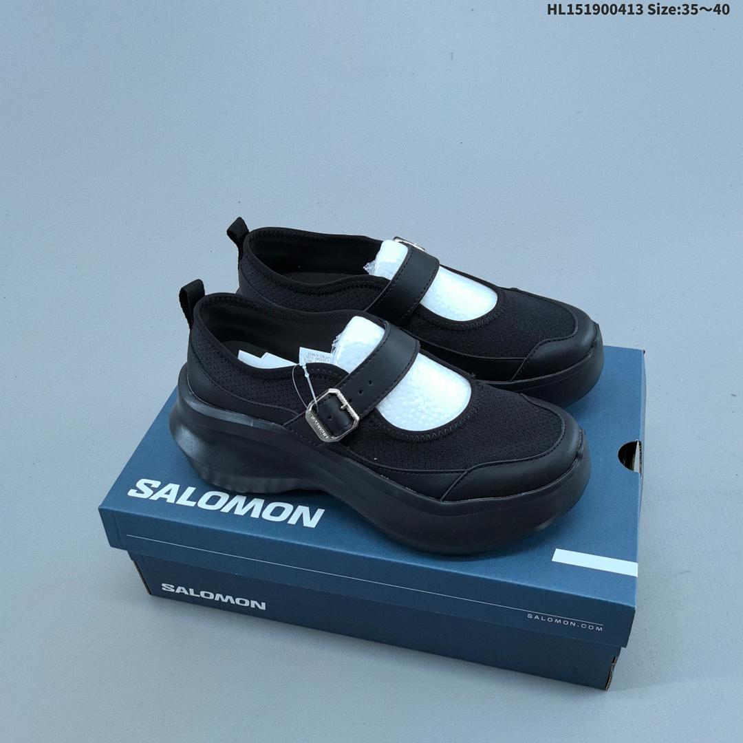 Comme des Garçons x SALOMON SR811 Leather Platform CDG