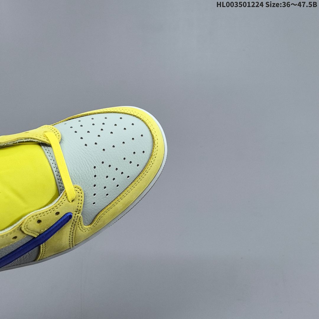 ❗️ Travis Scott x Air Jordan 1 Low OG "Canary" Yellow" 7.0 AJ1 1 aj1 1 - foto 3