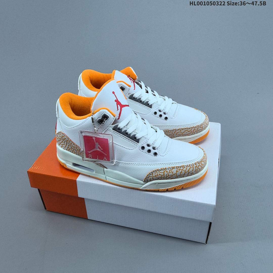 Air Jordan 3 Retro "Orange Citrus" AJ3 3 aj3 3