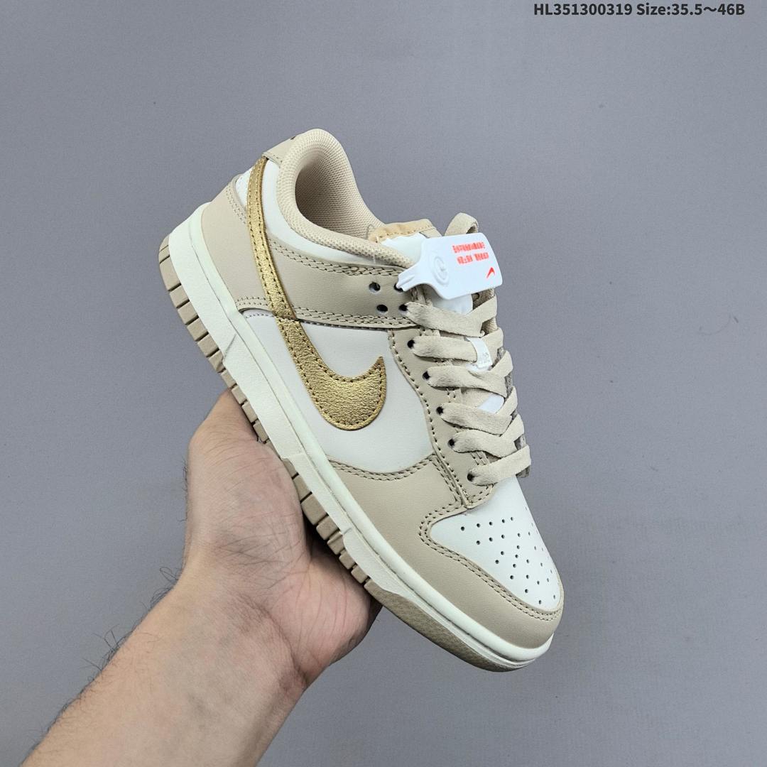 Nike Dunk Low “Gold Swoosh” Swoosh - foto 3