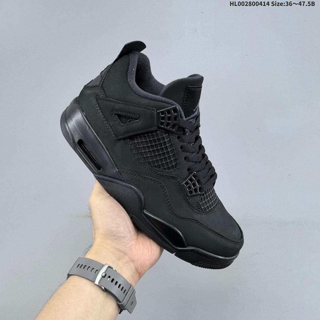 Air Jordan 4 Retro "Black Cat" AJ4 4 aj4 4 - foto 3