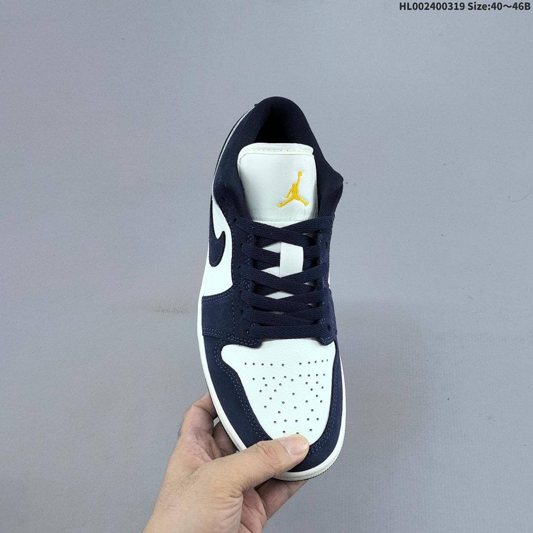 Air Jordan 1 Low "Obsidian Suede" AJ1 1 aj1 1 - foto 5