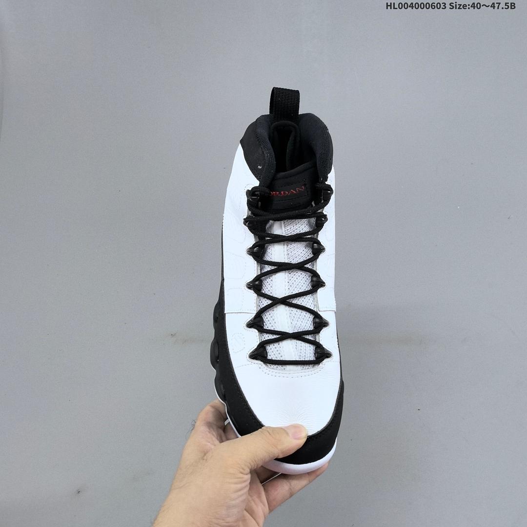 Air Jordan 9 Retro "White Black Red" AJ9 9 aj9 9 - foto 5