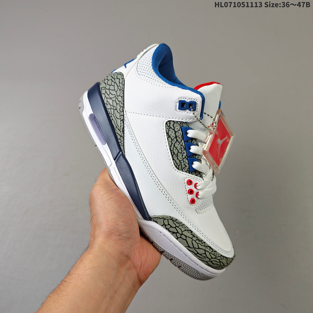 Jordan Air Jordan 3 Retro Silver Anniversary AJ3 3 1987 1988 35 MV - foto 9