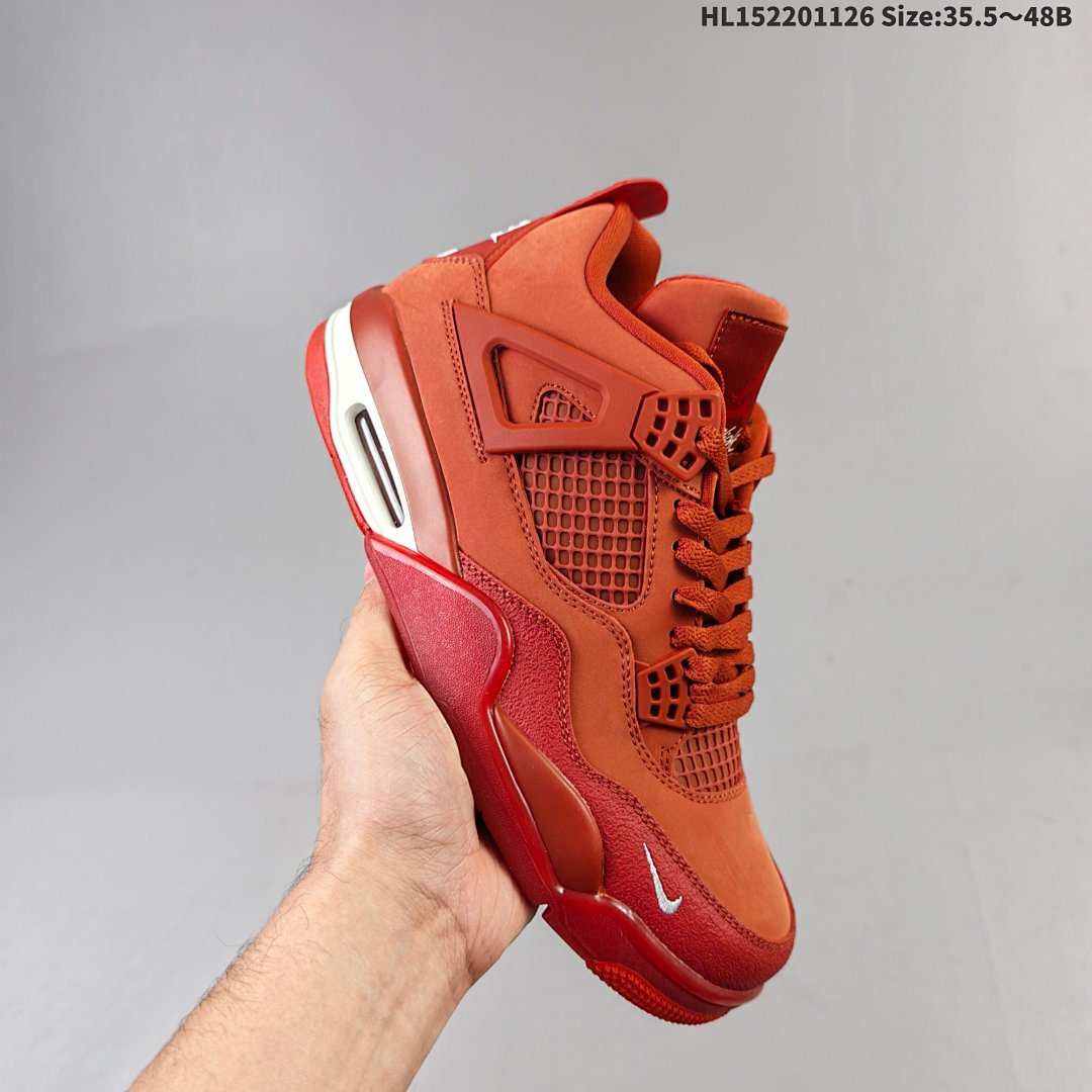 PK Air Jordan AJ4 Retro "Olive Canvas" FB9927-200 AJ4 4 - foto 4
