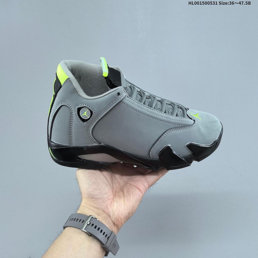 Air Jordan 14 Retro "Graphite Chartreuse" AJ14 14 aj14 14 - foto 2