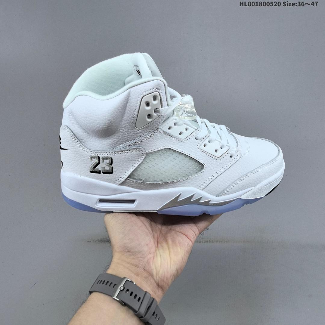 a Air Jordan 5 Retro "Metallic White" AJ5 5 aj5 5 - foto 2